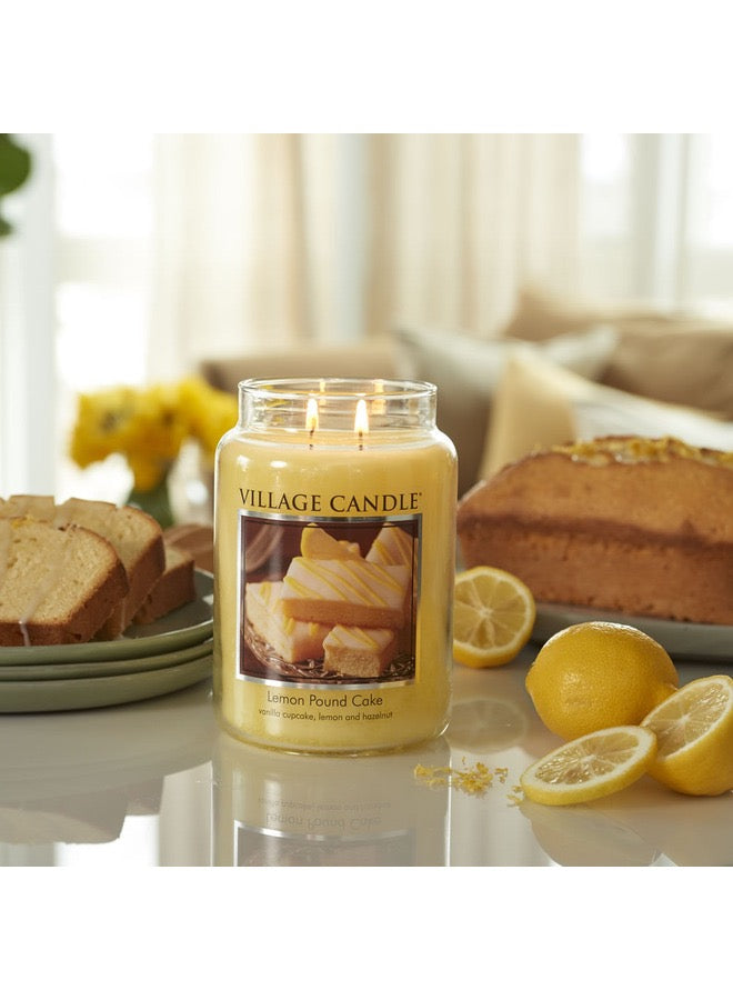 Village Candle Lemon Pound Cake Medium.