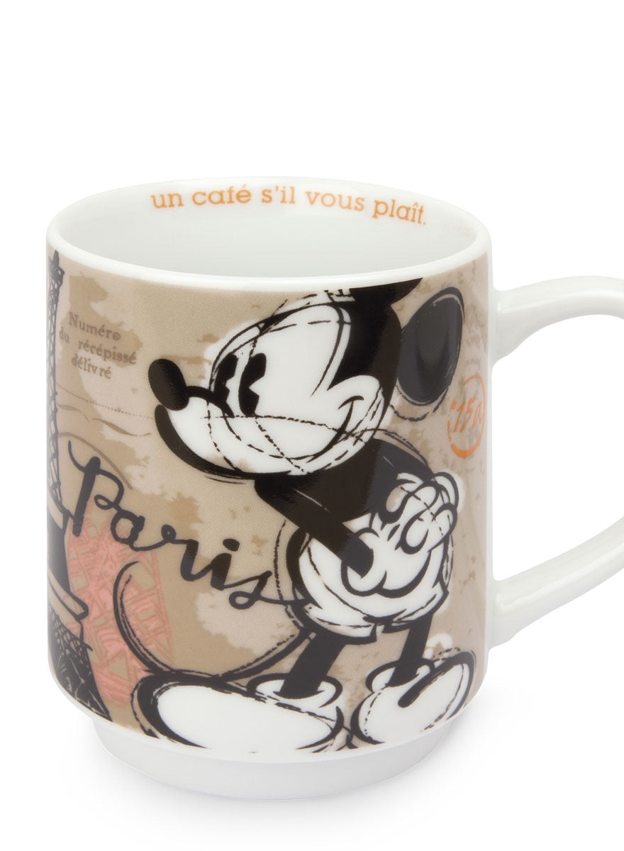 Stackable Mug Paris written in Italian coffee please.