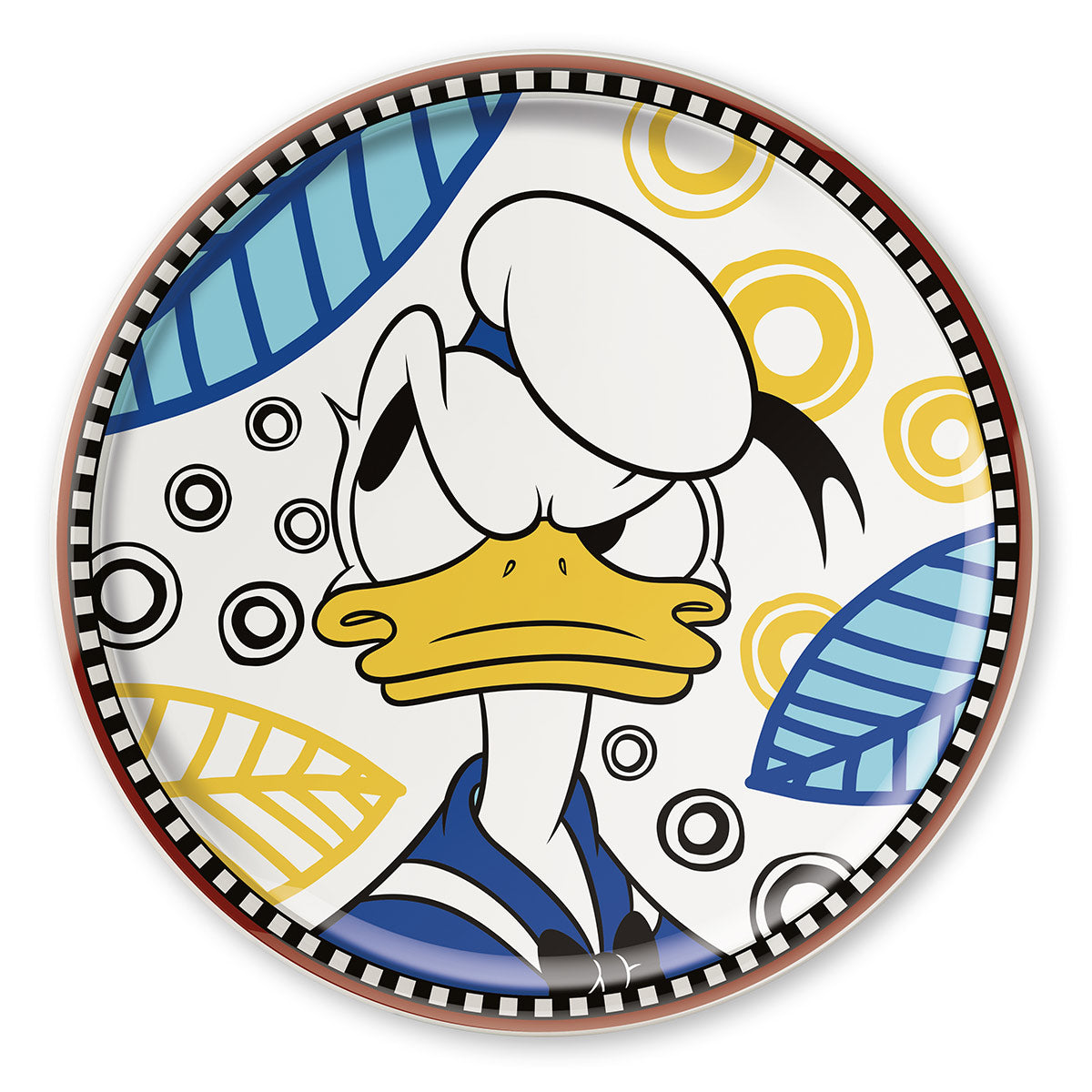 ROUND PLATE  DONALD Forever & Ever Pizza Plate D.31.