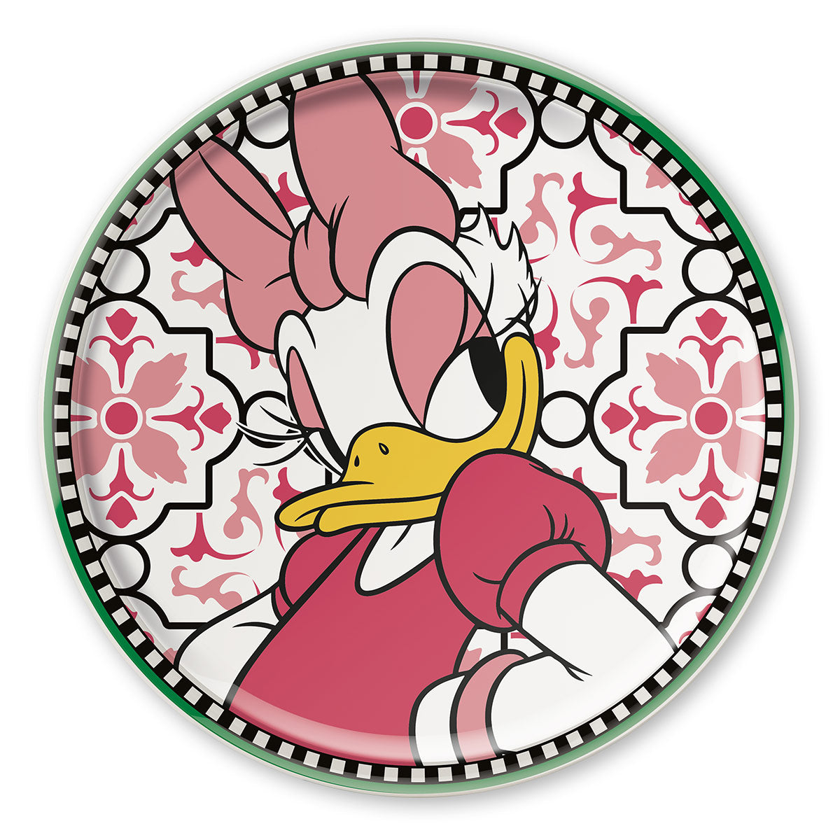 ROUND PLATE  DAISY Forever & Ever Pizza Plate D.31.