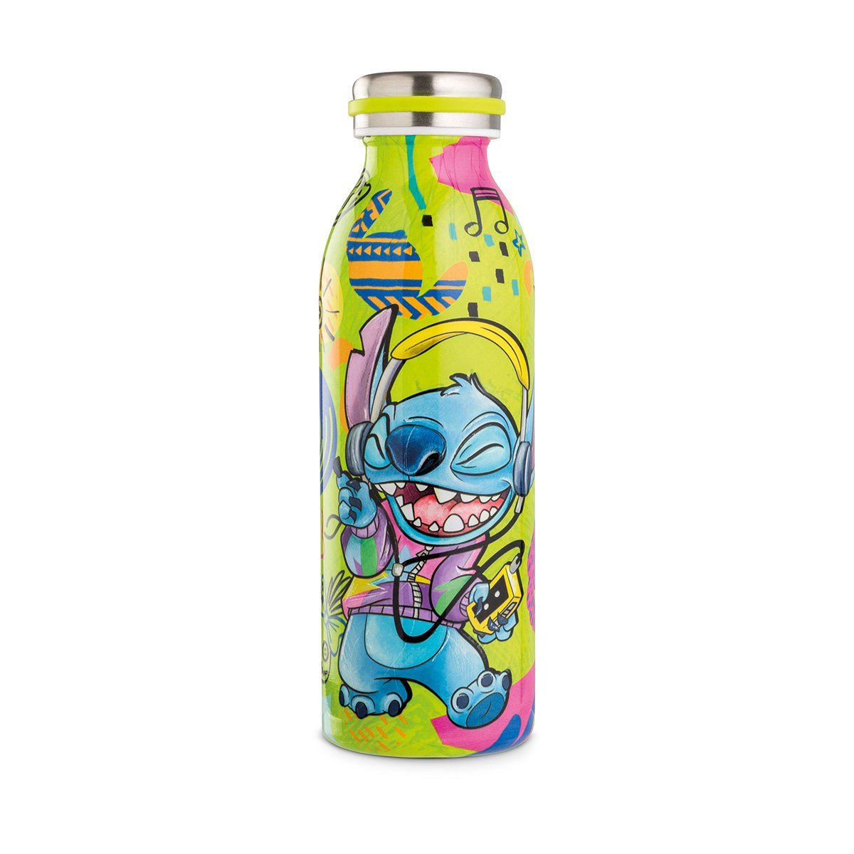 Thermal bottle Stitch Green 500 ml.