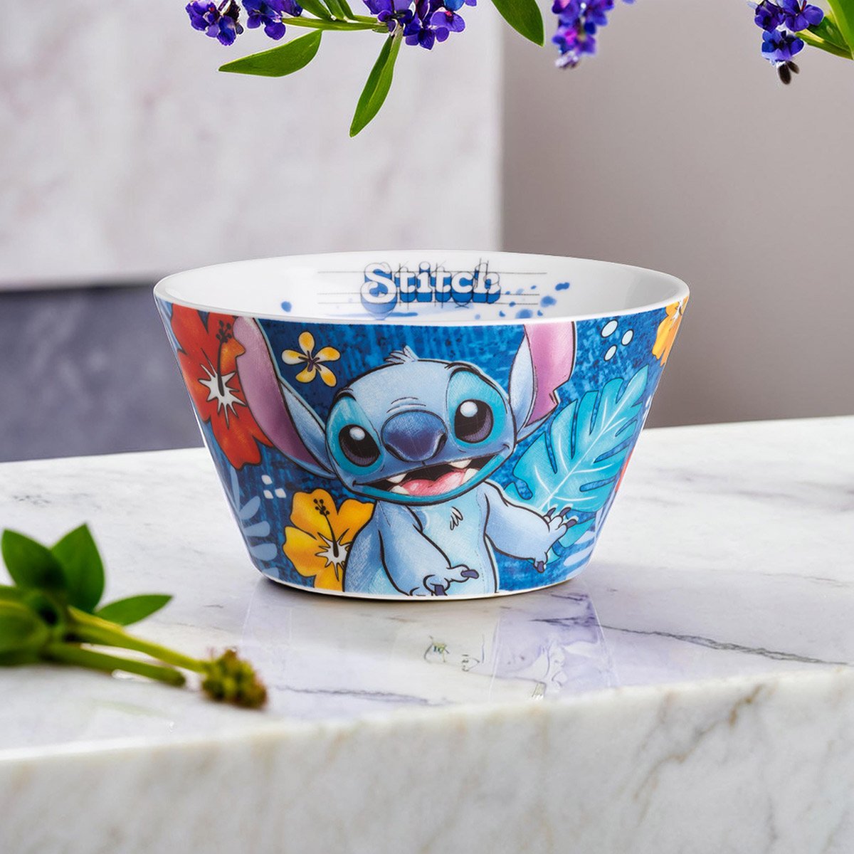 Bowl Stitch Blue 550 ml.