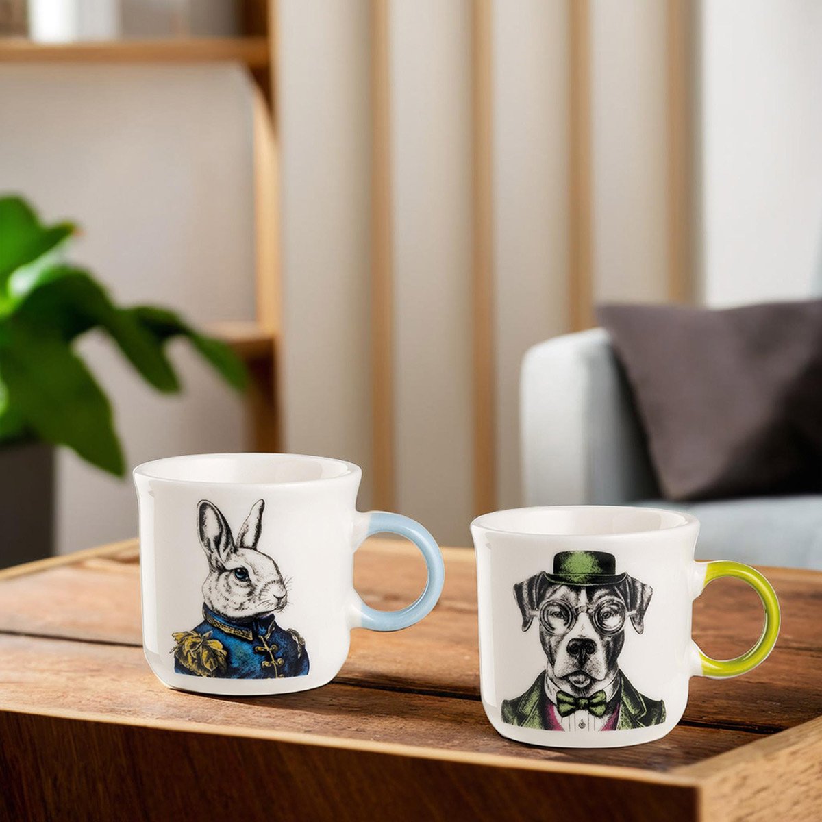 Mini Mug Human Essence Rabbit “Energy” 80 ml.