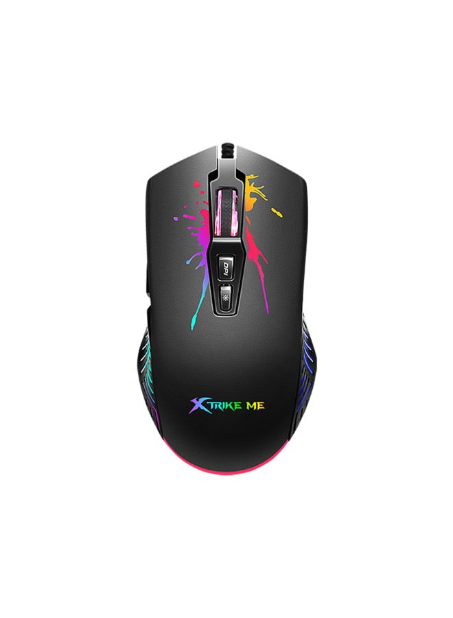 Gaming  Bundle 4in1 Rgb combo multimedia wired keyboard 7D Rgb wired mouse with Rgb wired headset suirable mousepad.