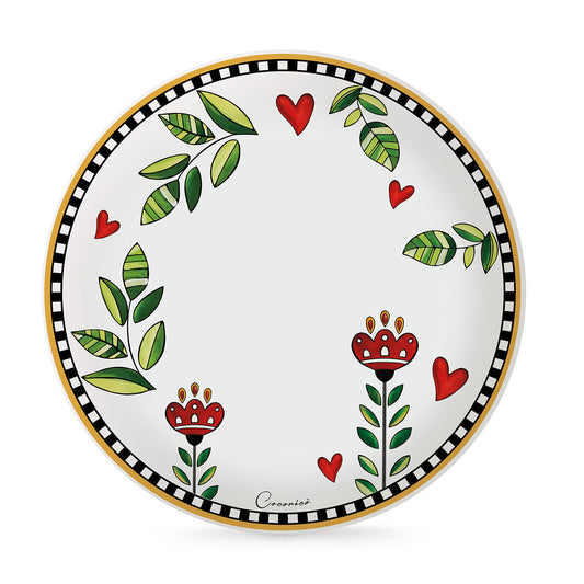 Coccorico Yellow Dinner Plates Set of 6, 27cm – EGAN Italian Design