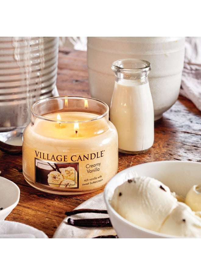 Village Candle Creamy Vanilla Small.
