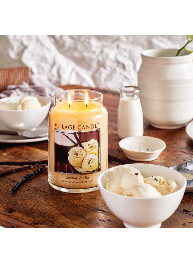 Village Candle Creamy Vanilla Large.