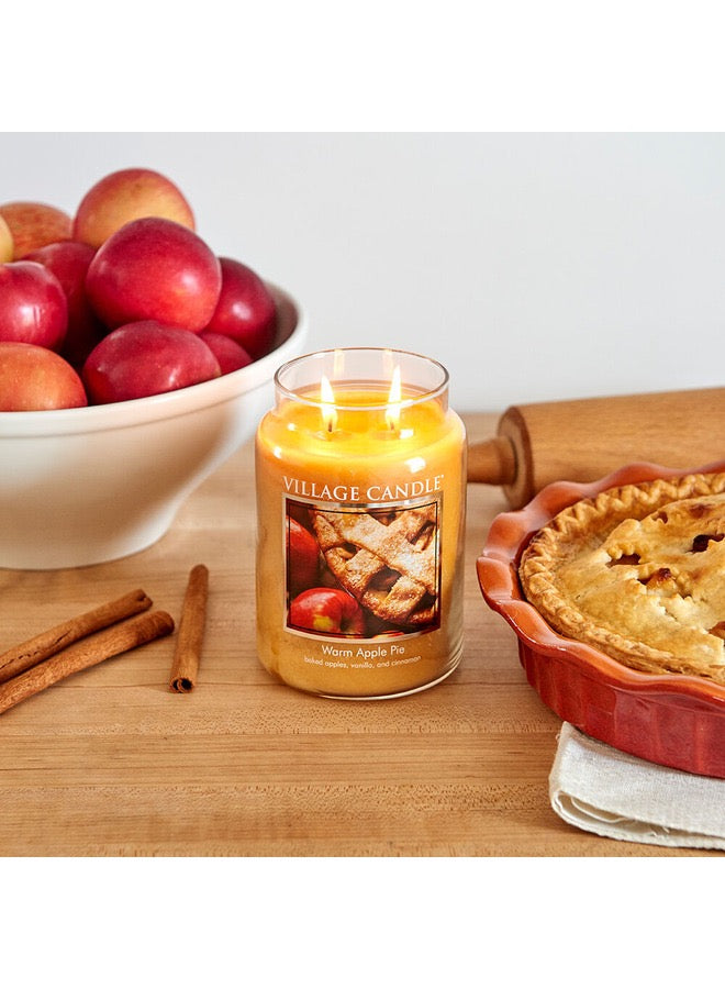 Village Candle Warm Apple Pie Small.