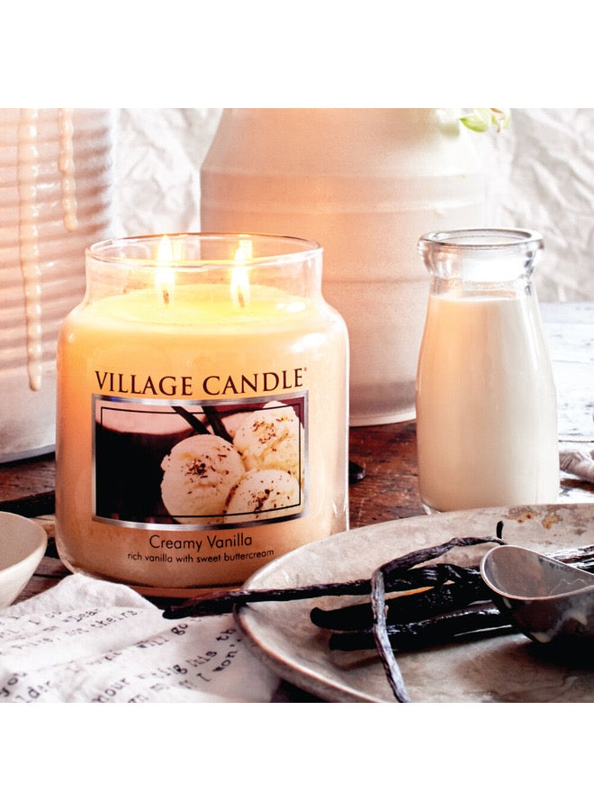 Village Candle Creamy Vanilla Large.