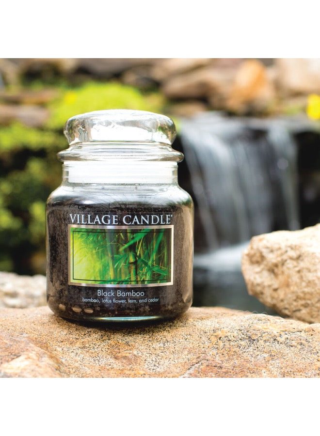 Village Candle Black Bamboo Medium.