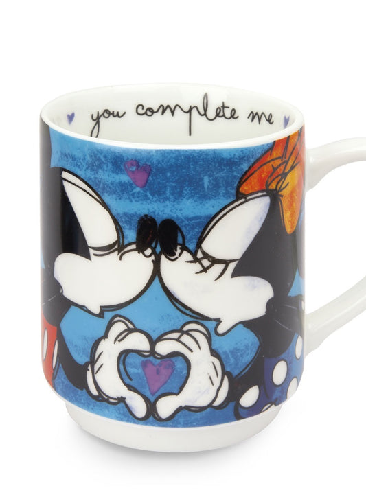Stackable Mug Blue Mickey Mouse.