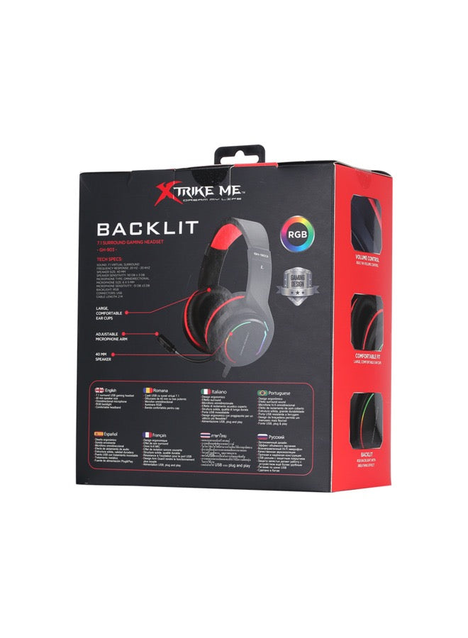 7.1 Surround Gaming Headset GH-903.