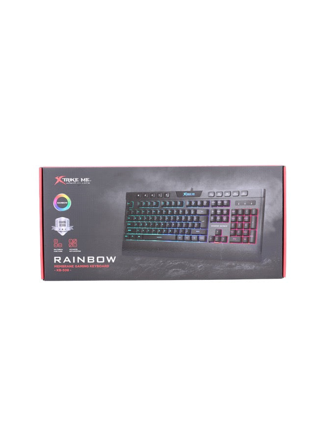 Wired gaming Rgb keyboard KB-508.