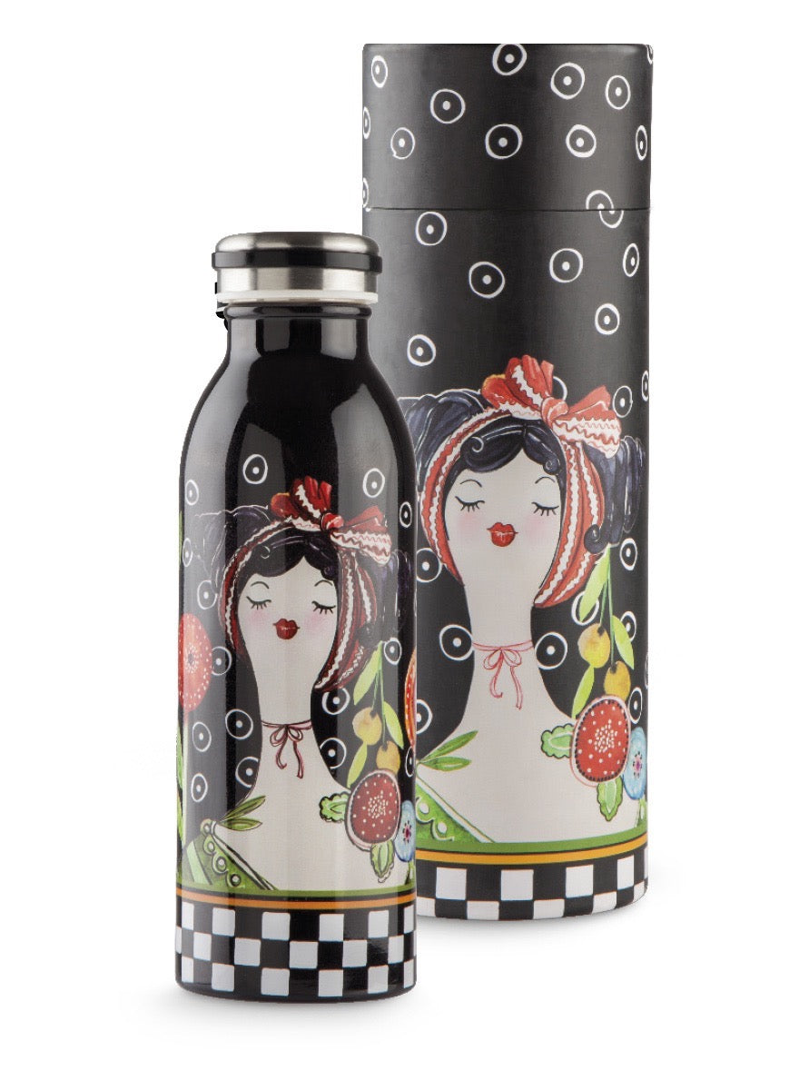 Water Bottle Le Pupazze Black ML 500.